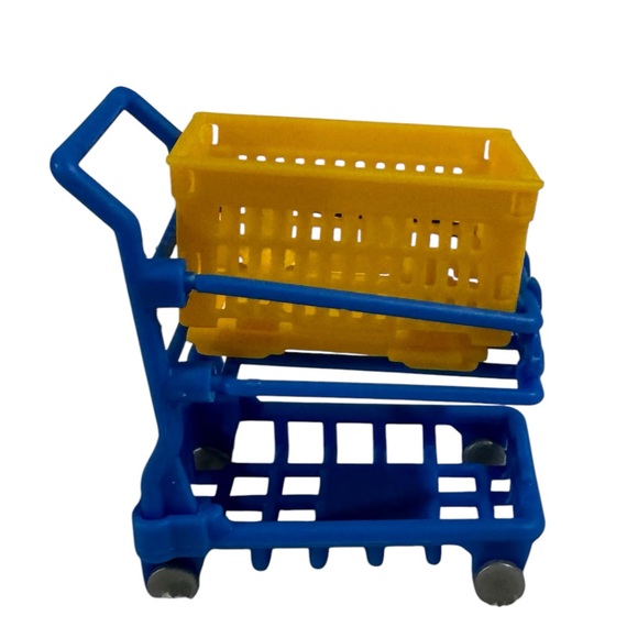 Toy Mini Brands Shopping Cart Register Store Sign & Bag - Picture 2 of 5